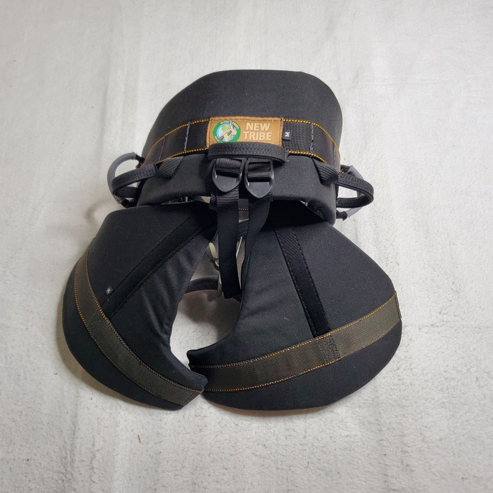 New Tribe Unisex Safety Harness Black Tree Climbing Tengu Size M